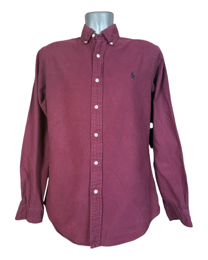 Polo Ralph Lauren Oxfordhemd bordeauxrot Größe M