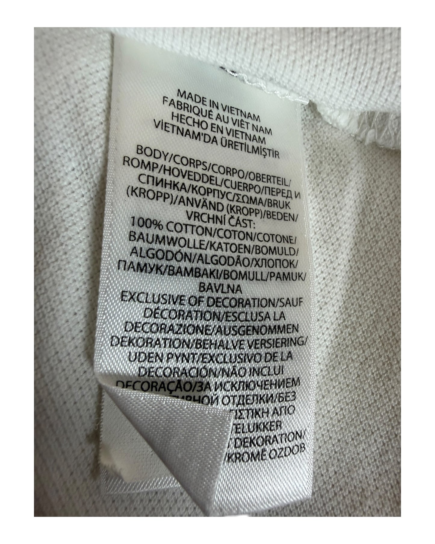 Polo Ralph Lauren Poloshirt weiß Größe L