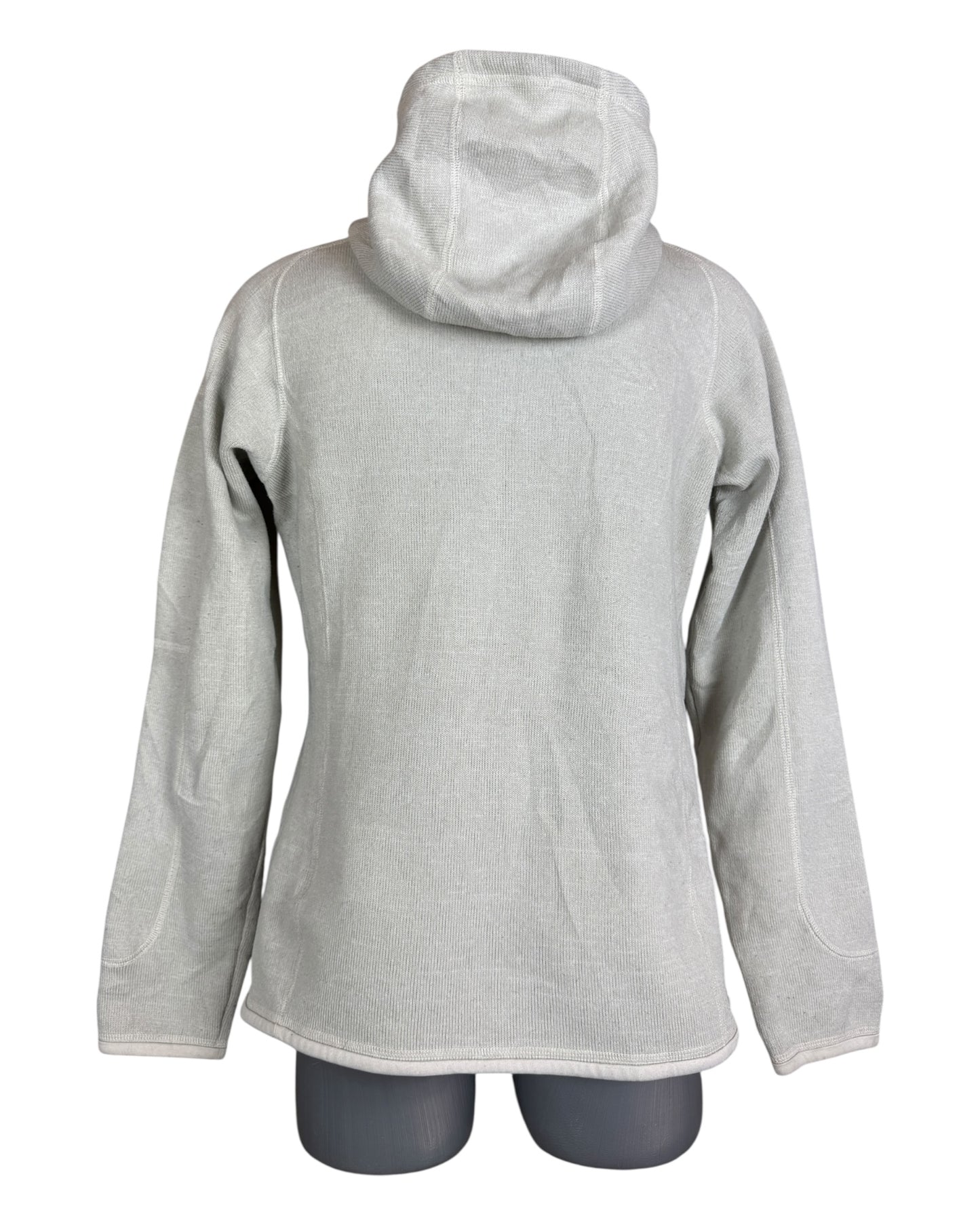 Patagonia Fleece Jacke creme weiß Größe L