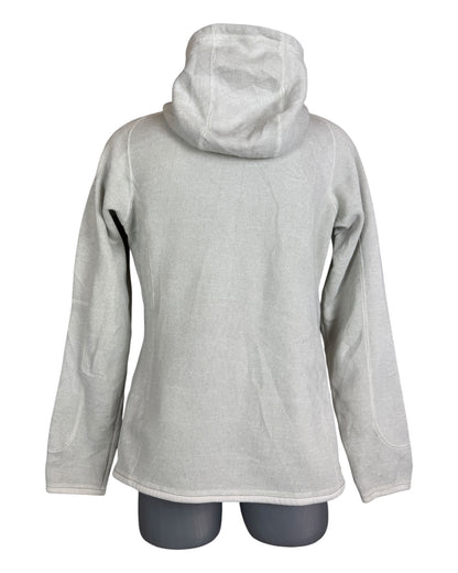 Patagonia Fleece Jacke creme weiß Größe L
