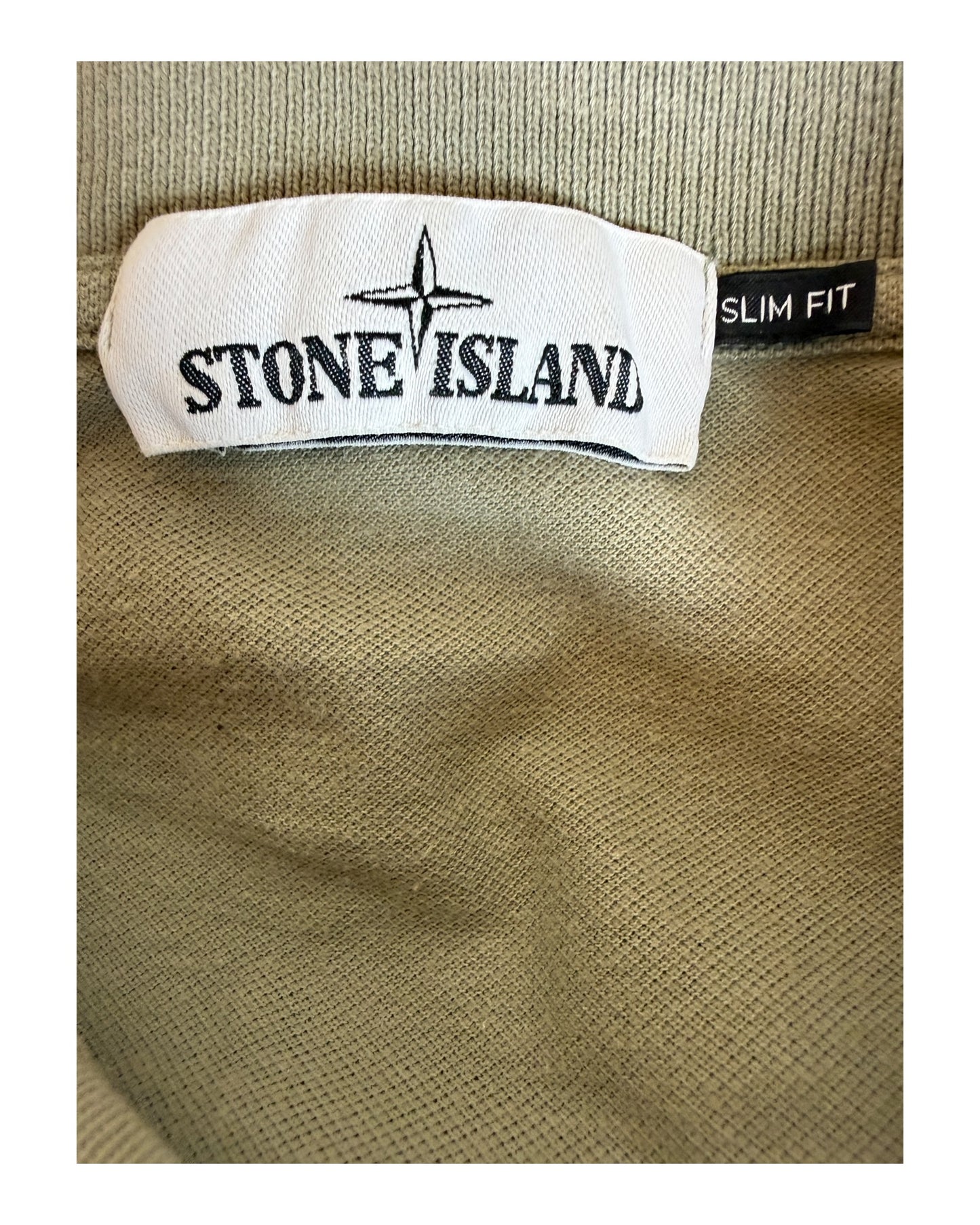 Stone Island Poloshirt khaki Größe S