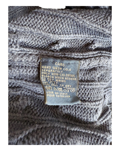 Polo Ralph Lauren Zopfmuster Pullover marineblau Größe S