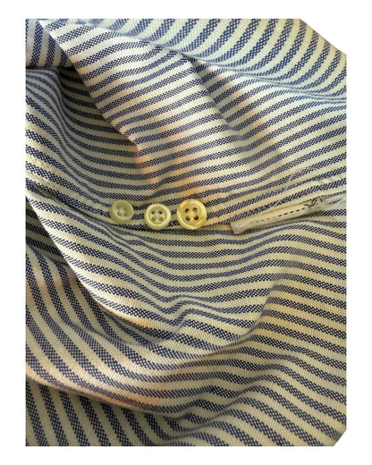 Polo Ralph Lauren Oxfordhemd blau weiß gestreift Größe M