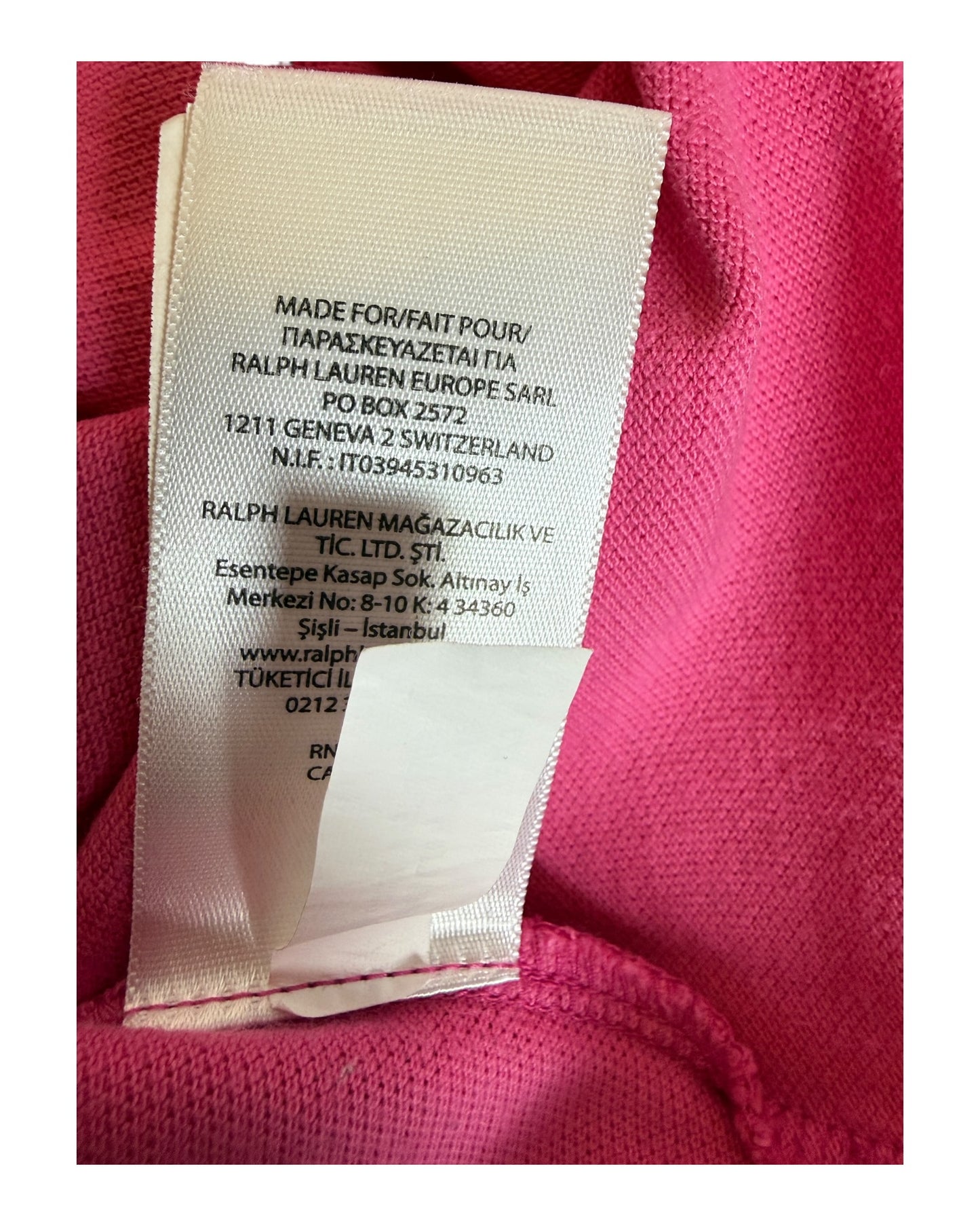 Polo Ralph Lauren Poloshirt pink Größe S