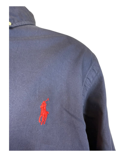 Polo Ralph Lauren Hemd marineblau Größe L