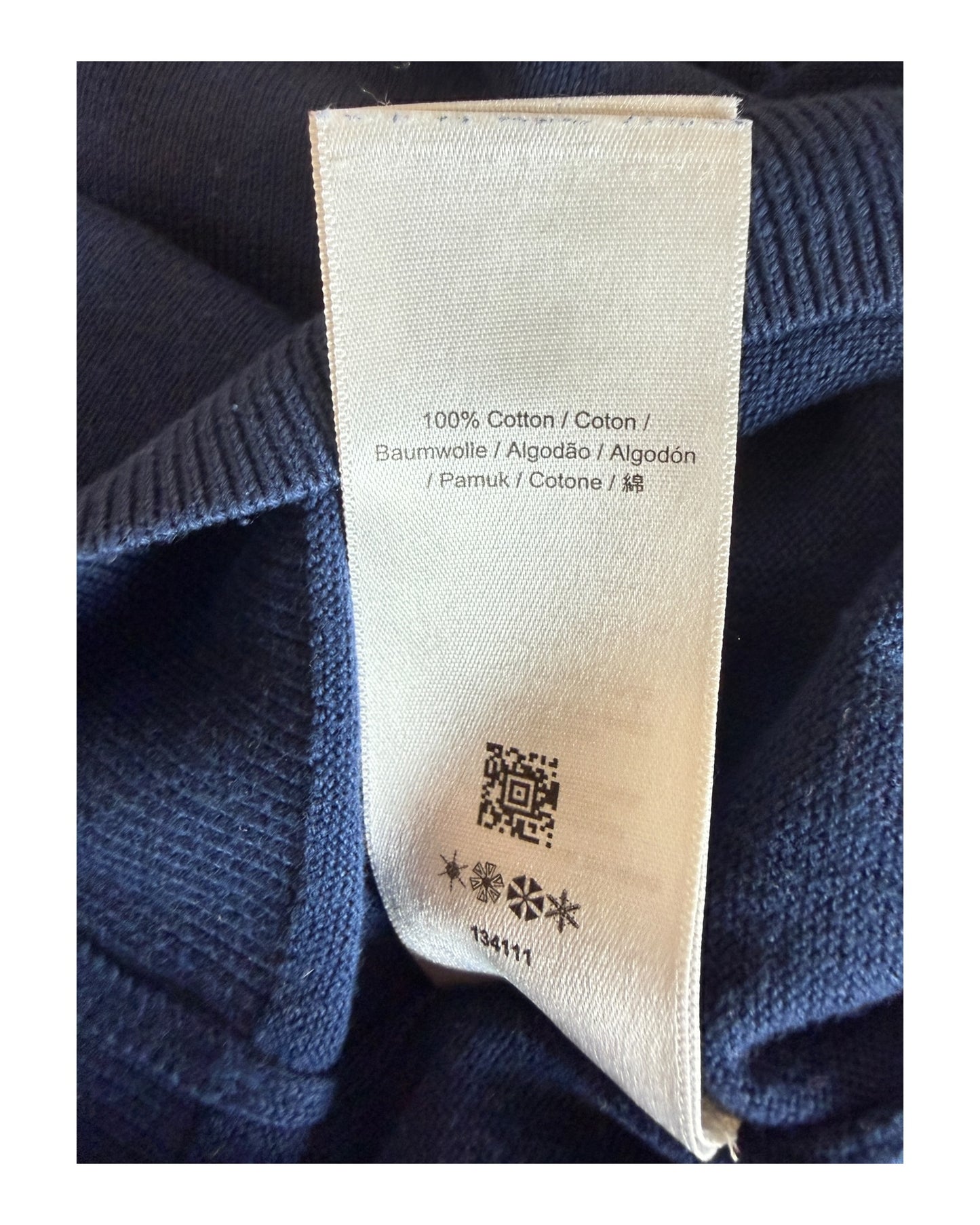 Fred Perry Pullover marineblau Größe M