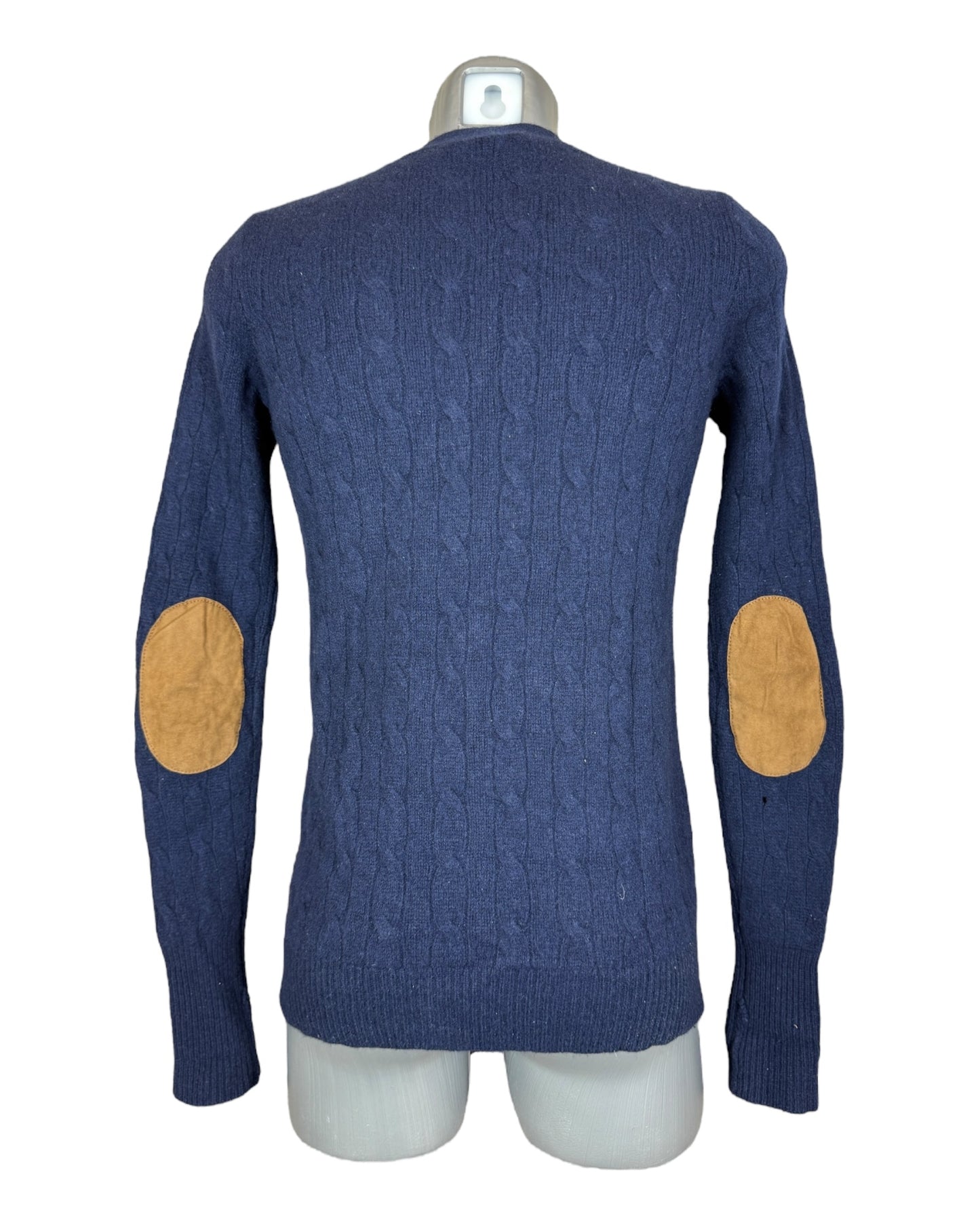 Polo Ralph Lauren Zopfmuster Cardigan marineblau Größe M