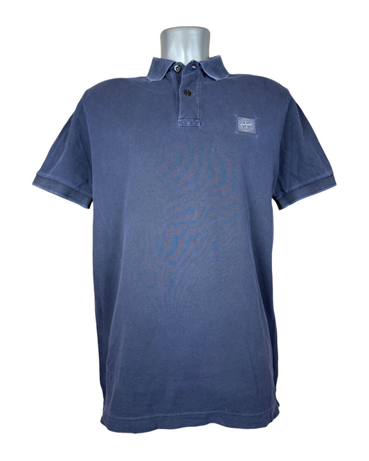 Stone Island Poloshirt marineblau Größe M