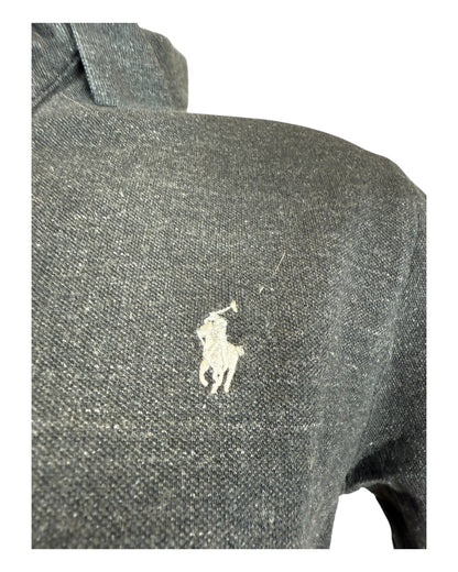 Polo Ralph Lauren Poloshirt schwarz meliert Größe M