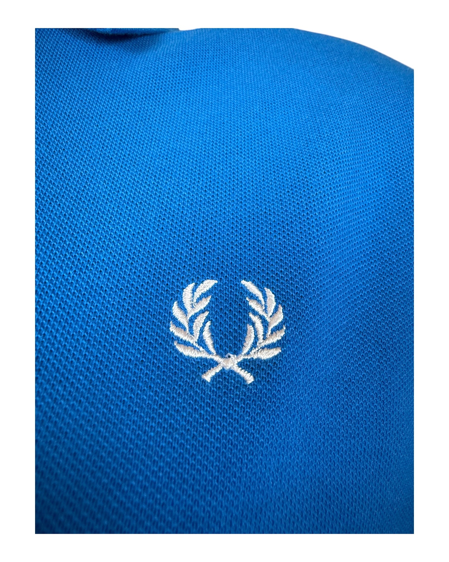 Fred Perry Poloshirt blau Größe M