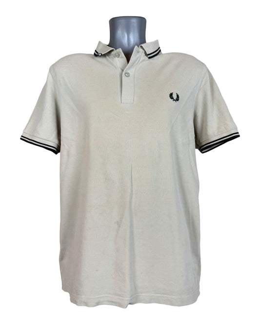 Fred Perry Poloshirt beige Größe L