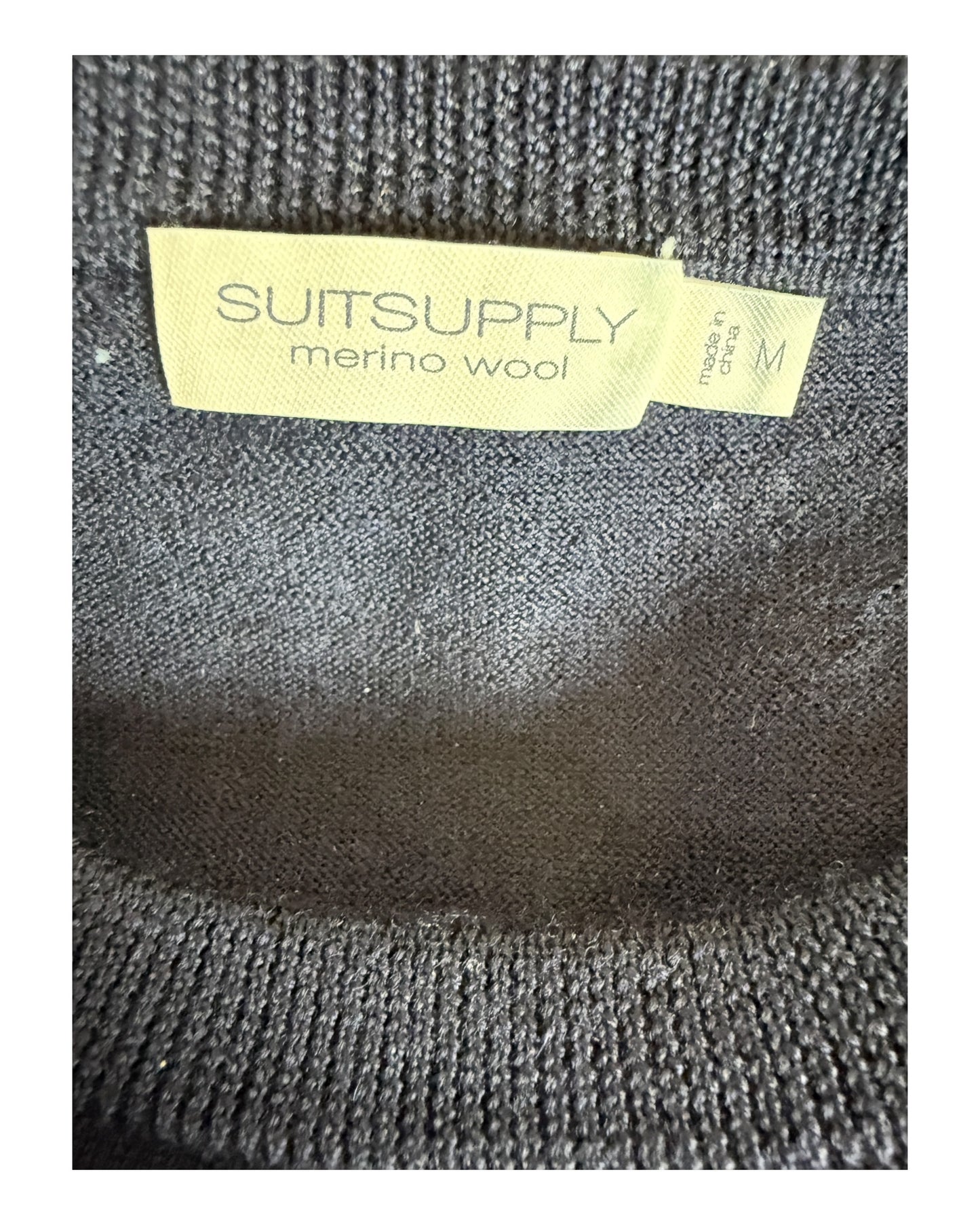 Suit Supply Pullover marineblau Größe M