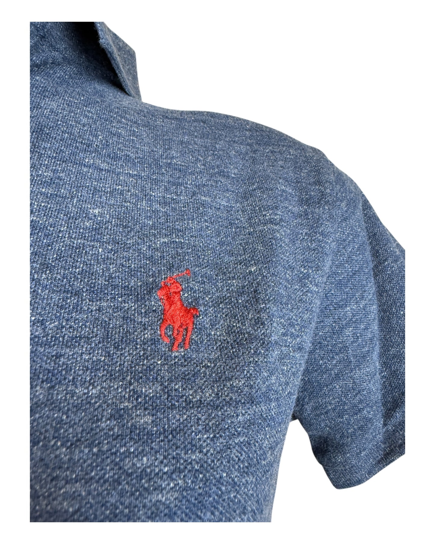 Polo Ralph Lauren Poloshirt marineblau meliert Größe M