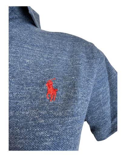 Polo Ralph Lauren Poloshirt marineblau meliert Größe M