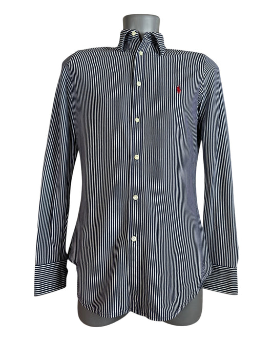 Polo Ralph Lauren Bluse schwarz weiß gestreift Größe M