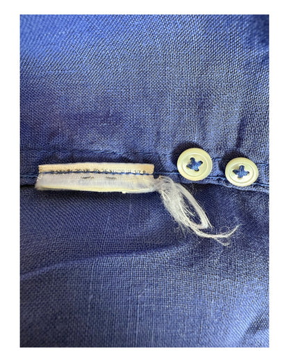 Polo Ralph Lauren Leinen Bluse blau Größe L