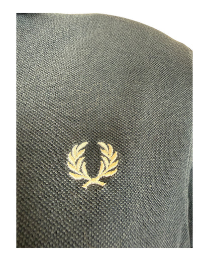 Fred Perry Poloshirt marineblau Größe M