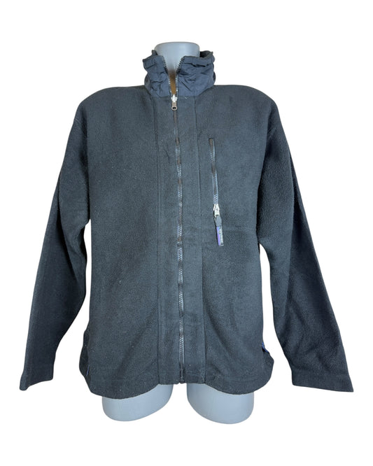 Patagonia Fleece Jacke schwarz Größe L