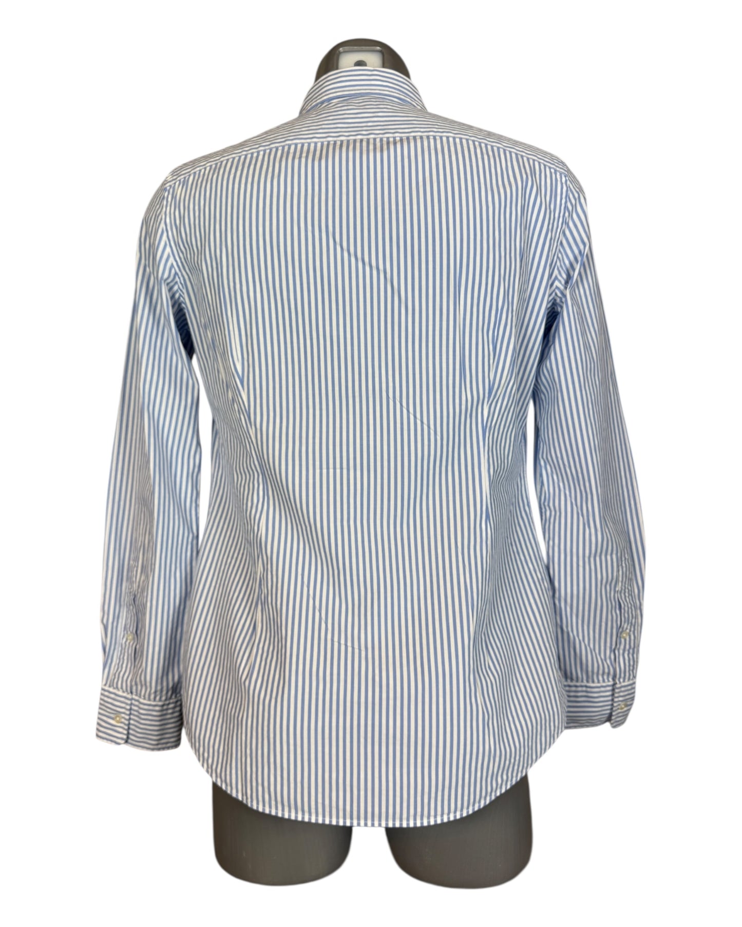 Polo Ralph Lauren Bluse hellblau weiß gestreift Größe S