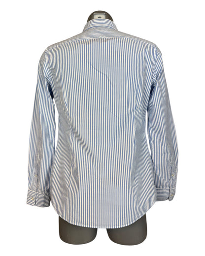 Polo Ralph Lauren Bluse hellblau weiß gestreift Größe S