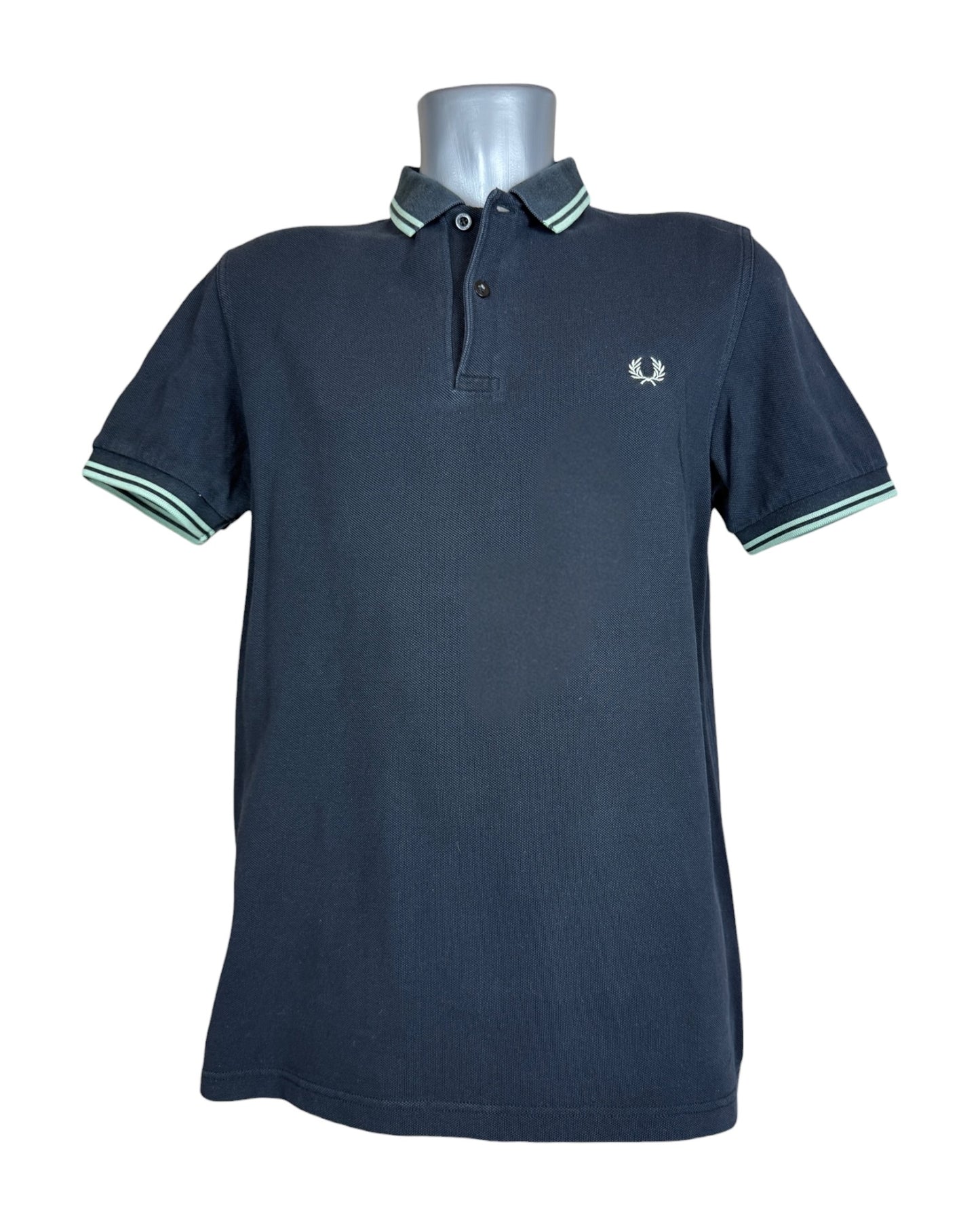 Fred Perry Poloshirt schwarz Größe M