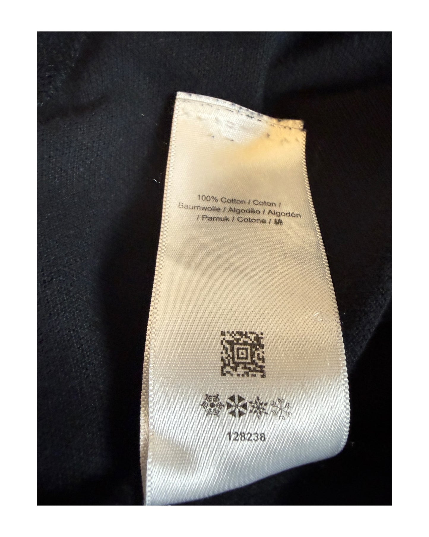Fred Perry Poloshirt schwarz Größe M