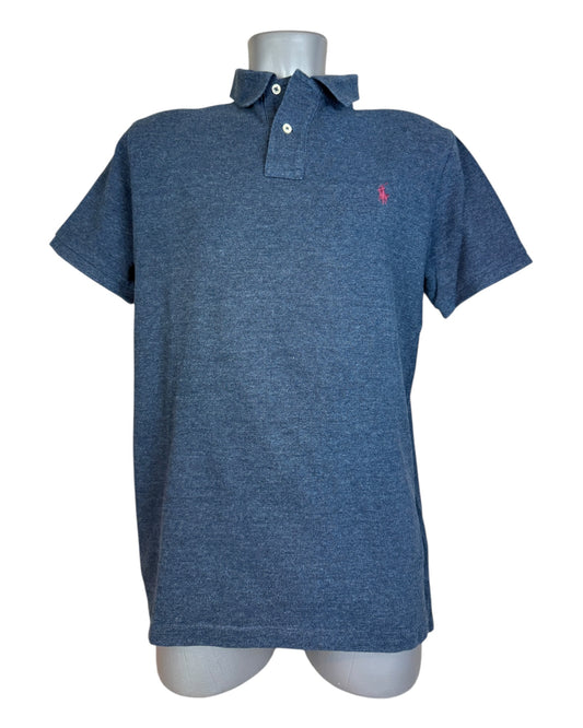 Polo Ralph Lauren Poloshirt marineblau  meliert Größe L