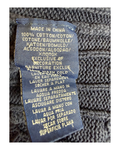 Polo Ralph Lauren Zopfmuster Pullover marineblau Größe S