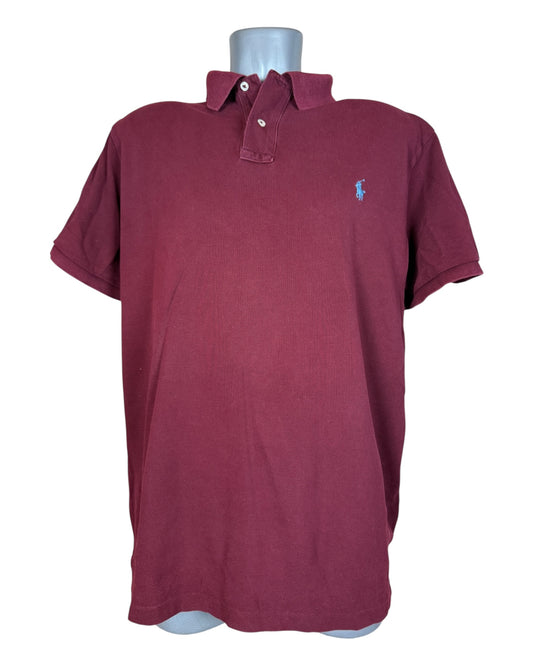 Polo Ralph Lauren Poloshirt bordeauxrot Größe L