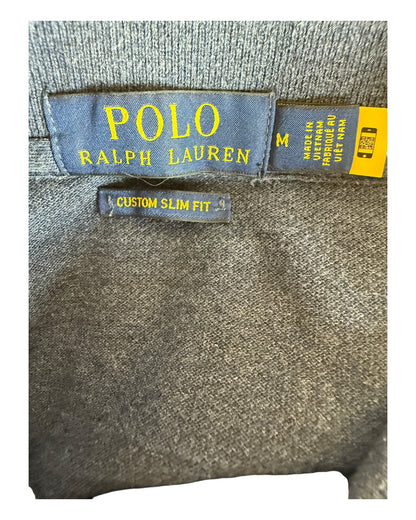 Polo Ralph Lauren langärmliges Poloshirt marineblau Größe M