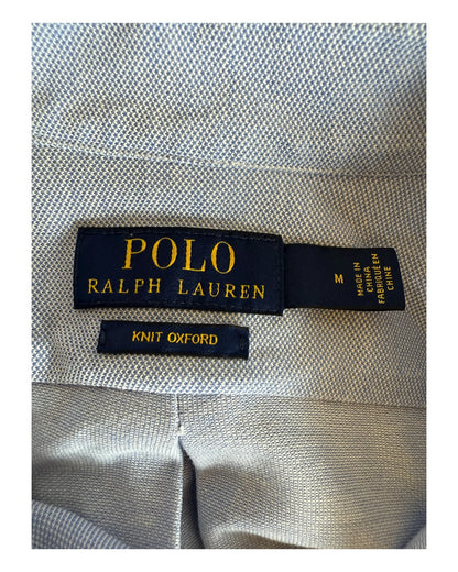 Polo Ralph Lauren Knit Oxfordhemd hellblau Größe M