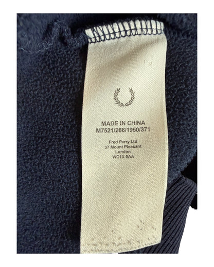 Fred Perry Pullover marineblau Größe M