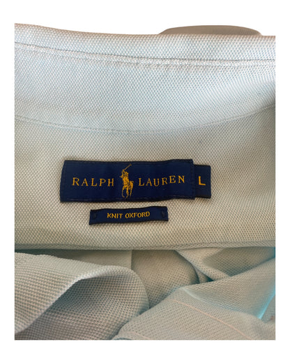 Polo Ralph Lauren Knit Oxfordhemd türkis Größe L