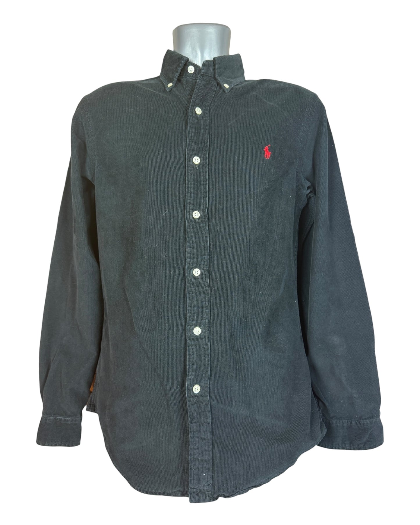 Polo Ralph Lauren Cordhemd schwarz Größe M