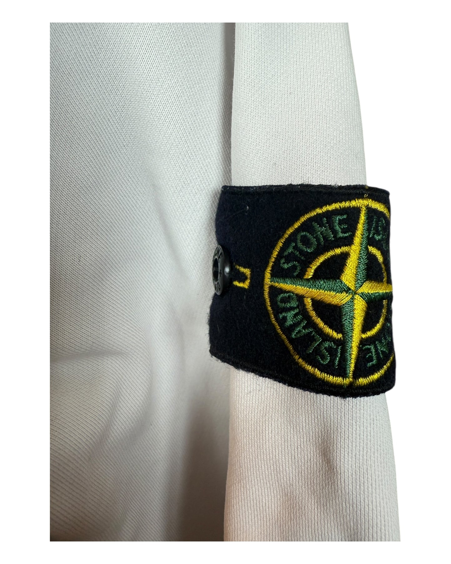 Stone Island Pullover weiß Größe L