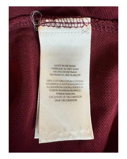 Polo Ralph Lauren Poloshirt bordeauxrot Größe L