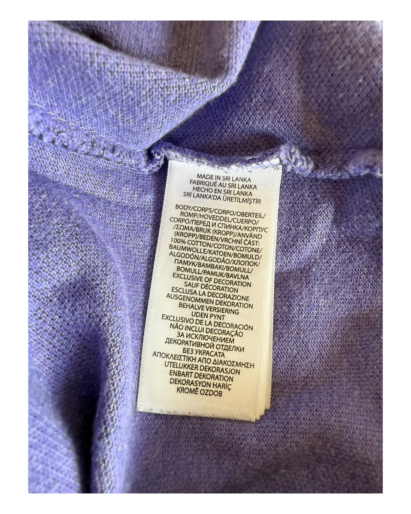 Polo Ralph Lauren Poloshirt lavendel Größe M