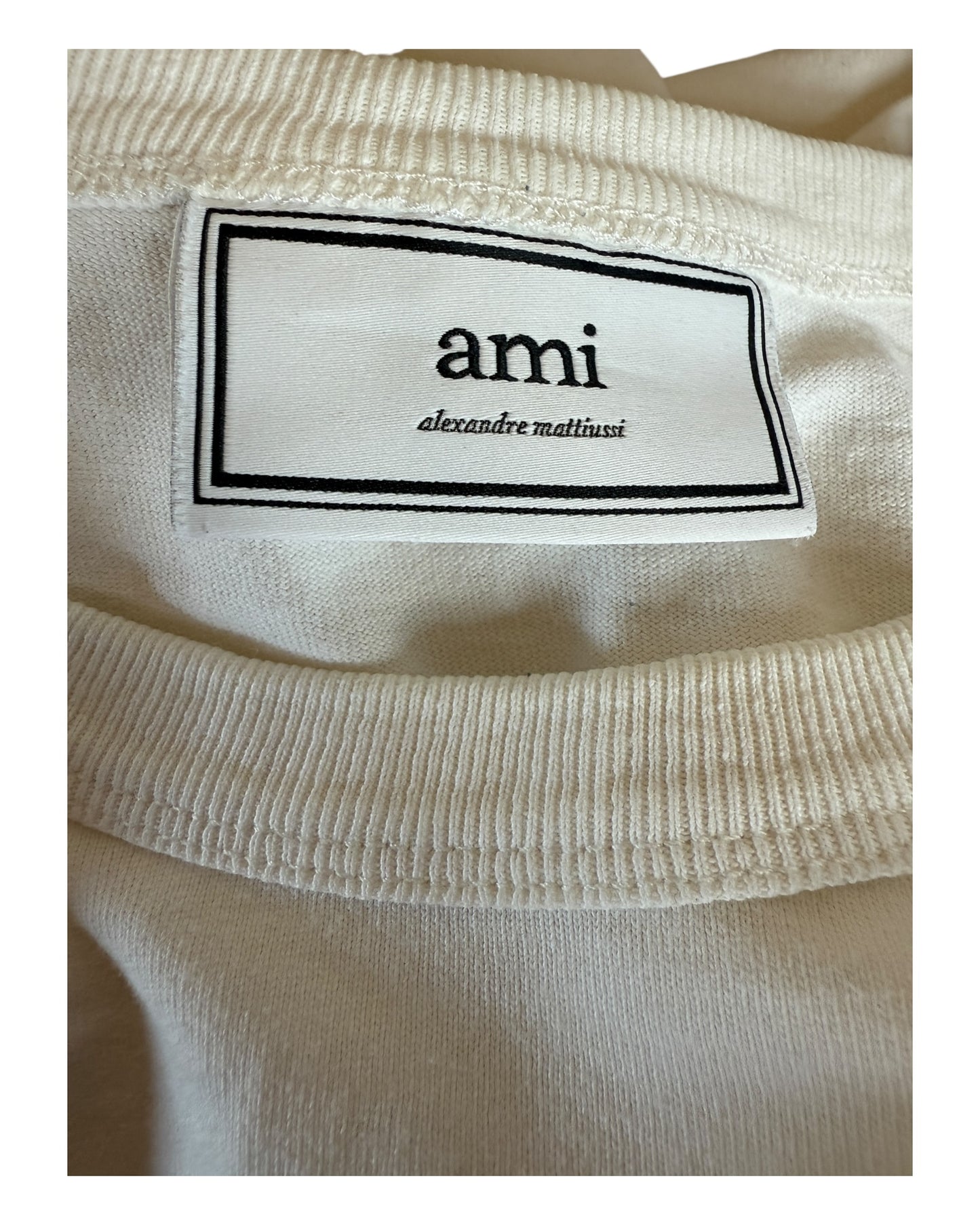 Ami Paris Tshirt weiß Größe S