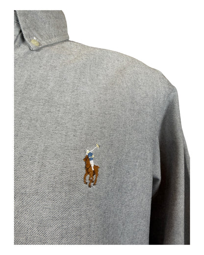 Polo Ralph Lauren Oxfordhemd grau Größe M