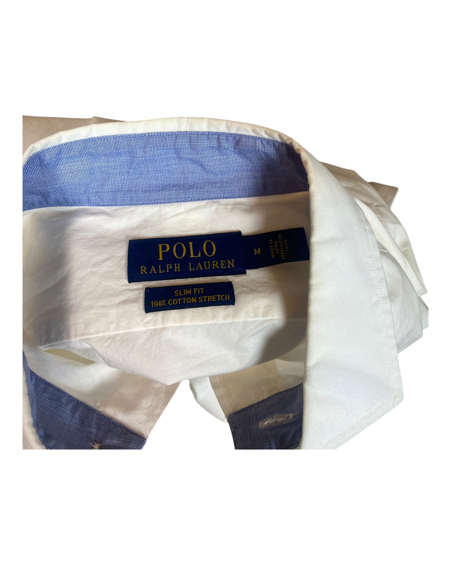 Polo Ralph Lauren Hemd weiß Größe M