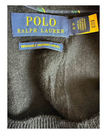 Polo Ralph Lauren Pullover schwarz Größe XL