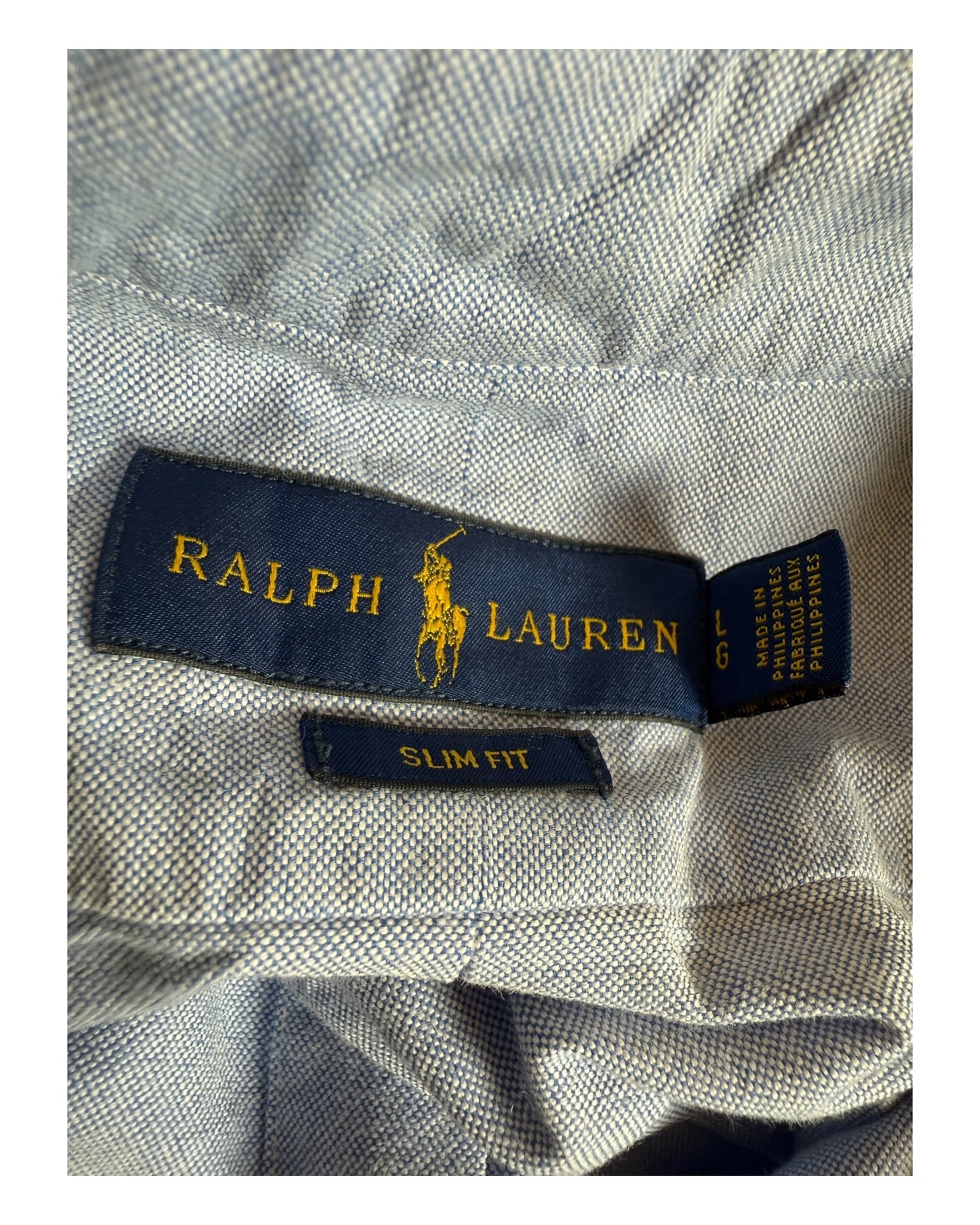 Polo Ralph Lauren Oxfordhemd hellblau Größe L