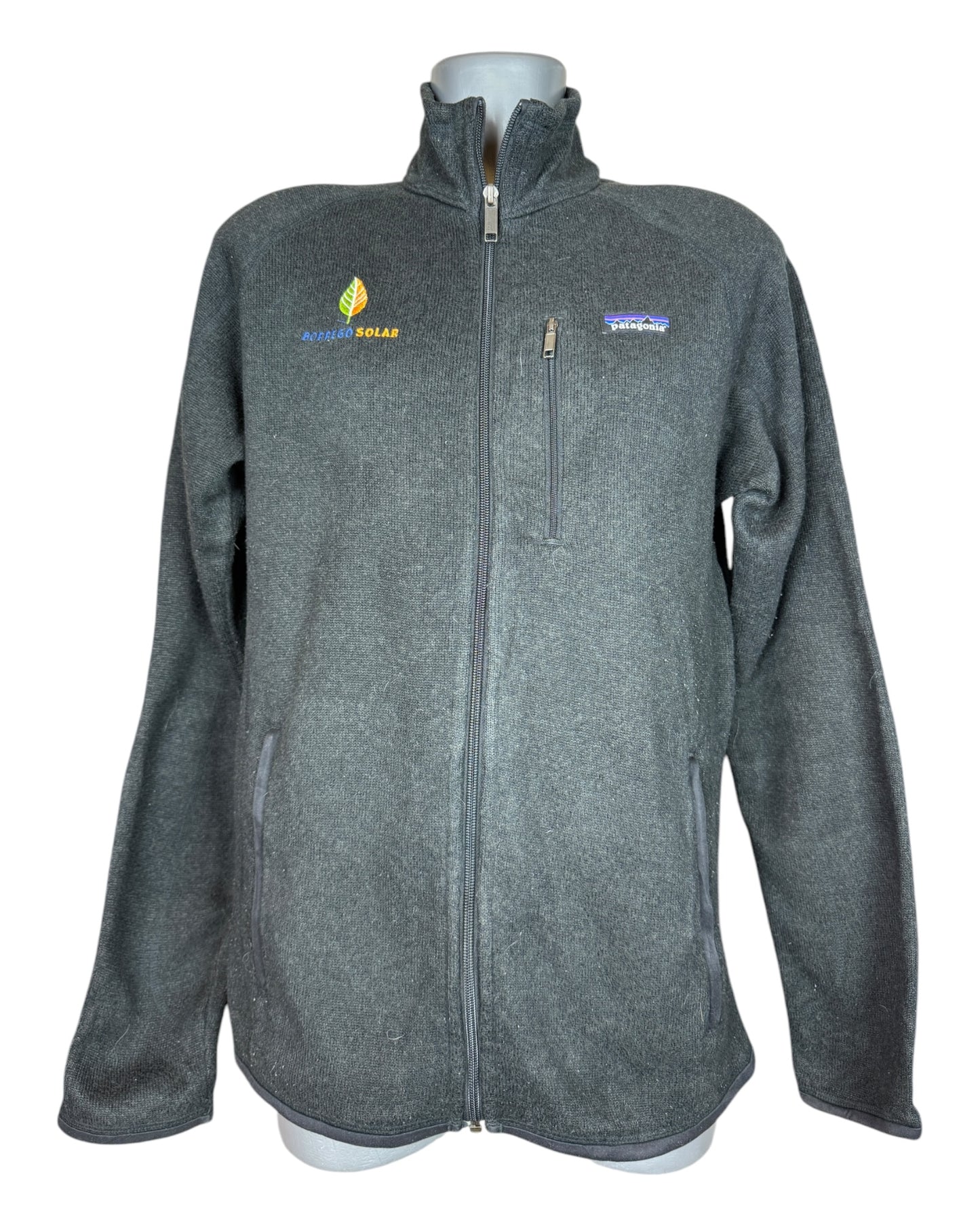 Patagonia Fleece Jacke schwarz Größe M