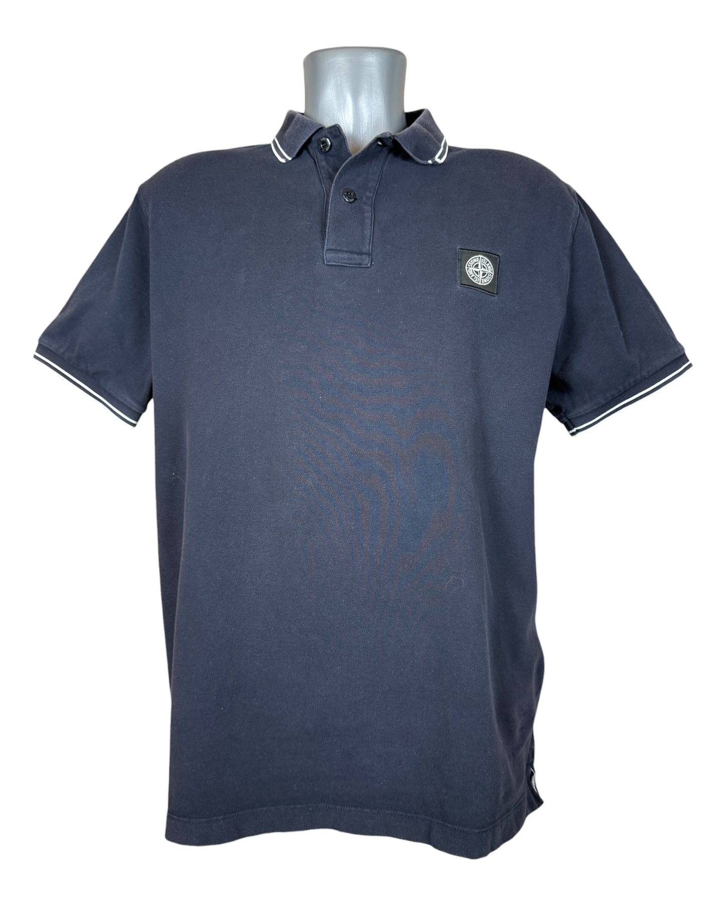 Stone Island Poloshirt marineblau Größe XL