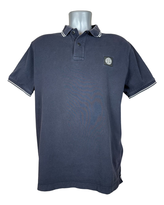 Stone Island Poloshirt marineblau Größe XL