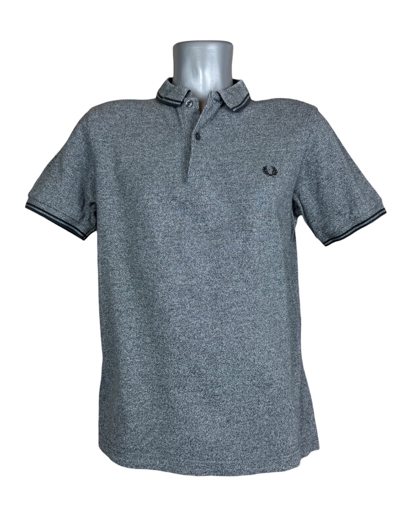 Fred Perry Poloshirt grau Größe M