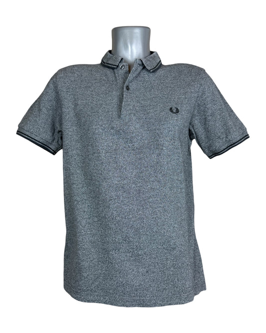 Fred Perry Poloshirt grau Größe M