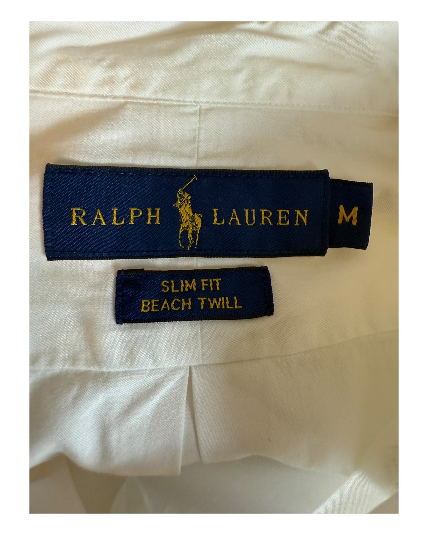 Polo Ralph Lauren Hemd weiß Größe M