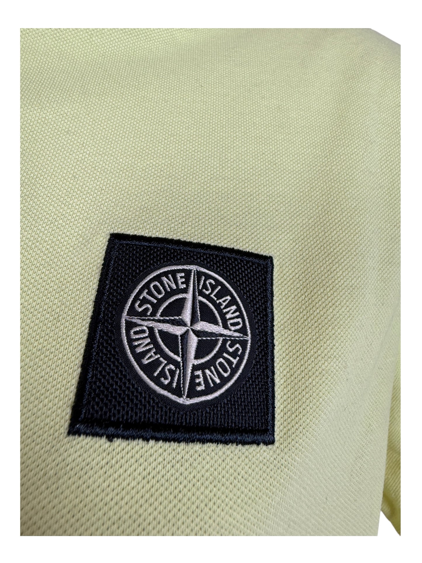 Stone Island Poloshirt gelb Größe L