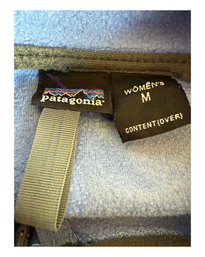 Patagonia Fleece Jacke hellblau Größe M
